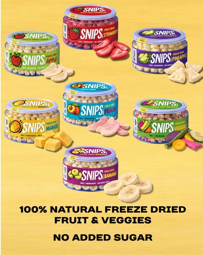 SNIPS — Freeze-Dried Fruits & Vegetables